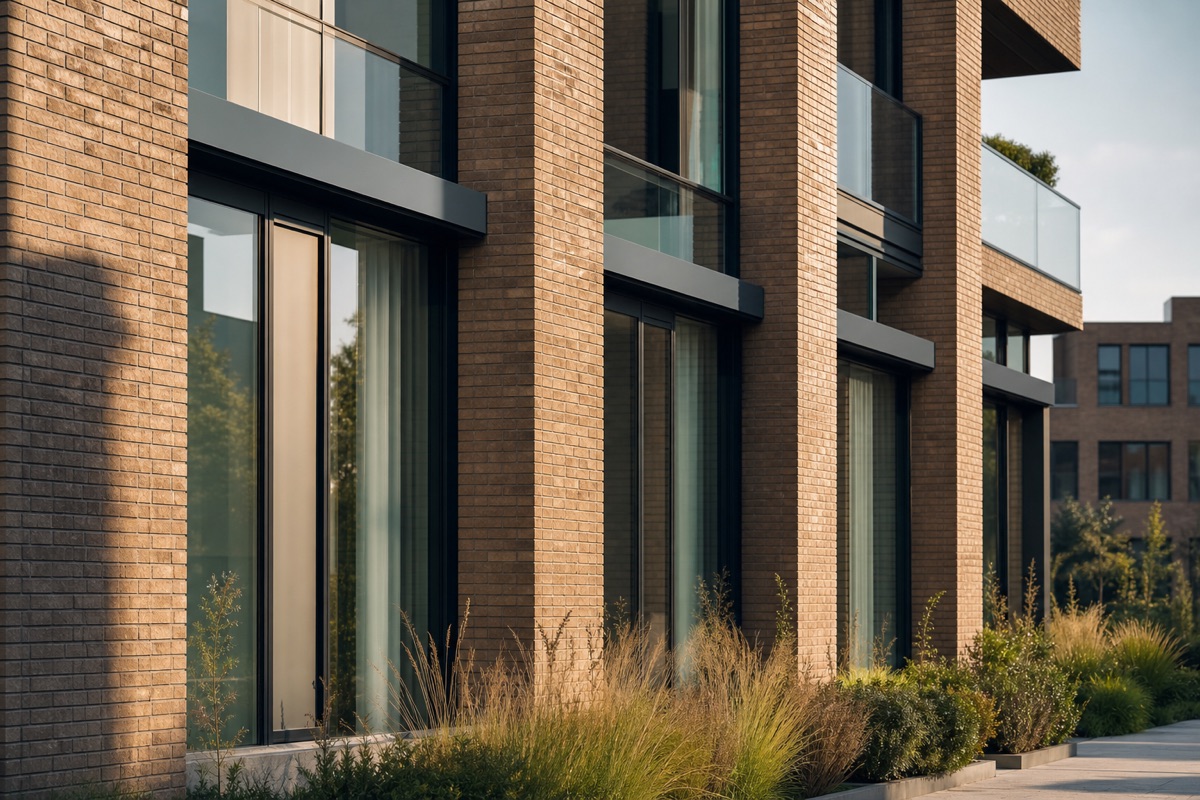 Modern Dutch residential building